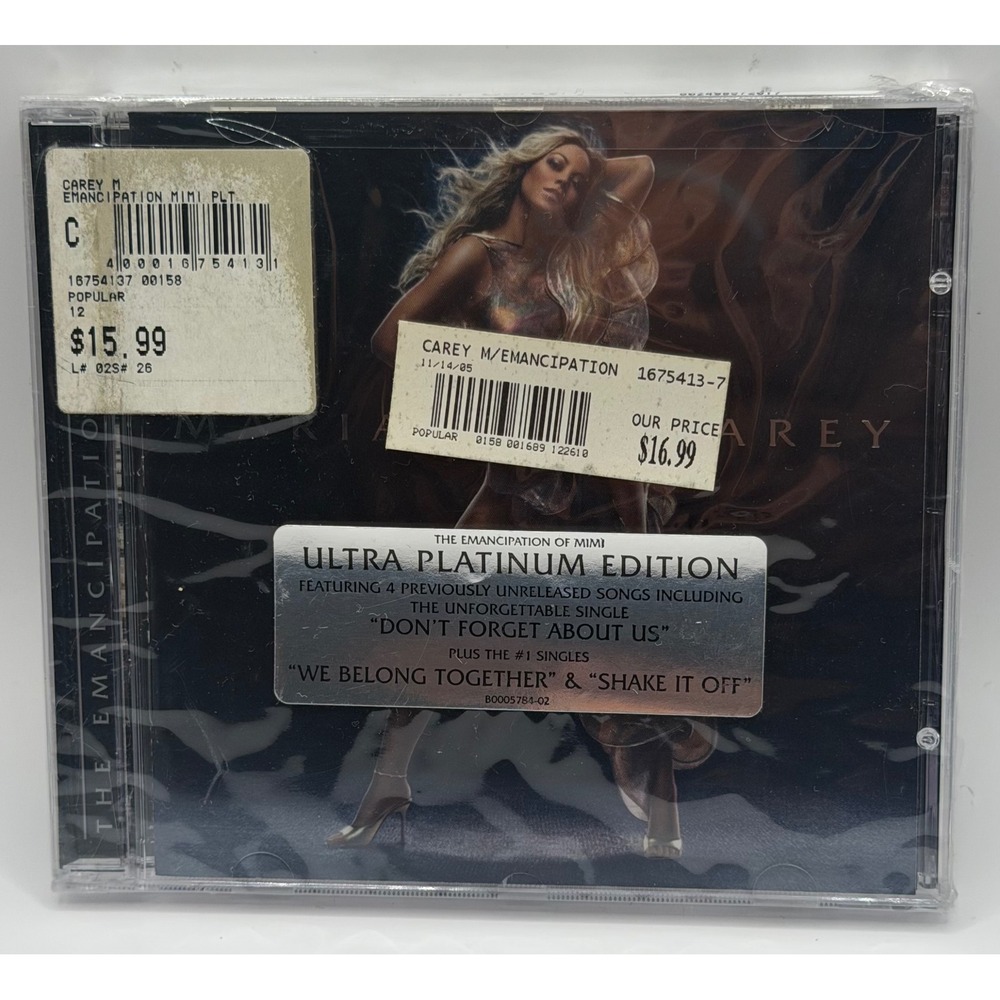 Mariah Carey The Emancipation of Mimi Ultra Platinum Edition CD New Sealed 2005